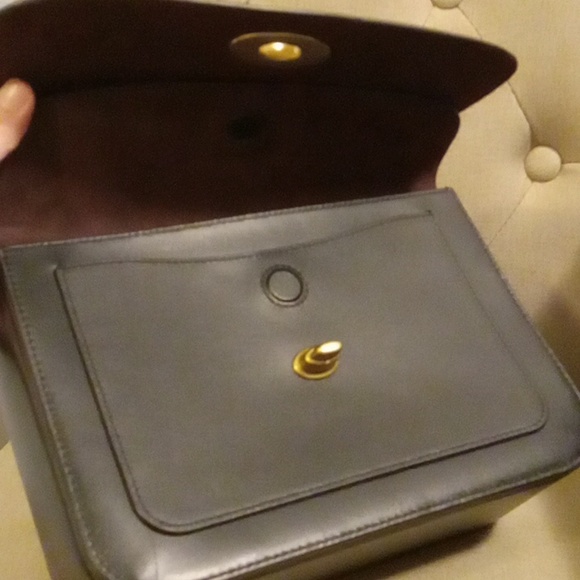 Coach Madison Black Shoulder Bag - Picture 12 of 16